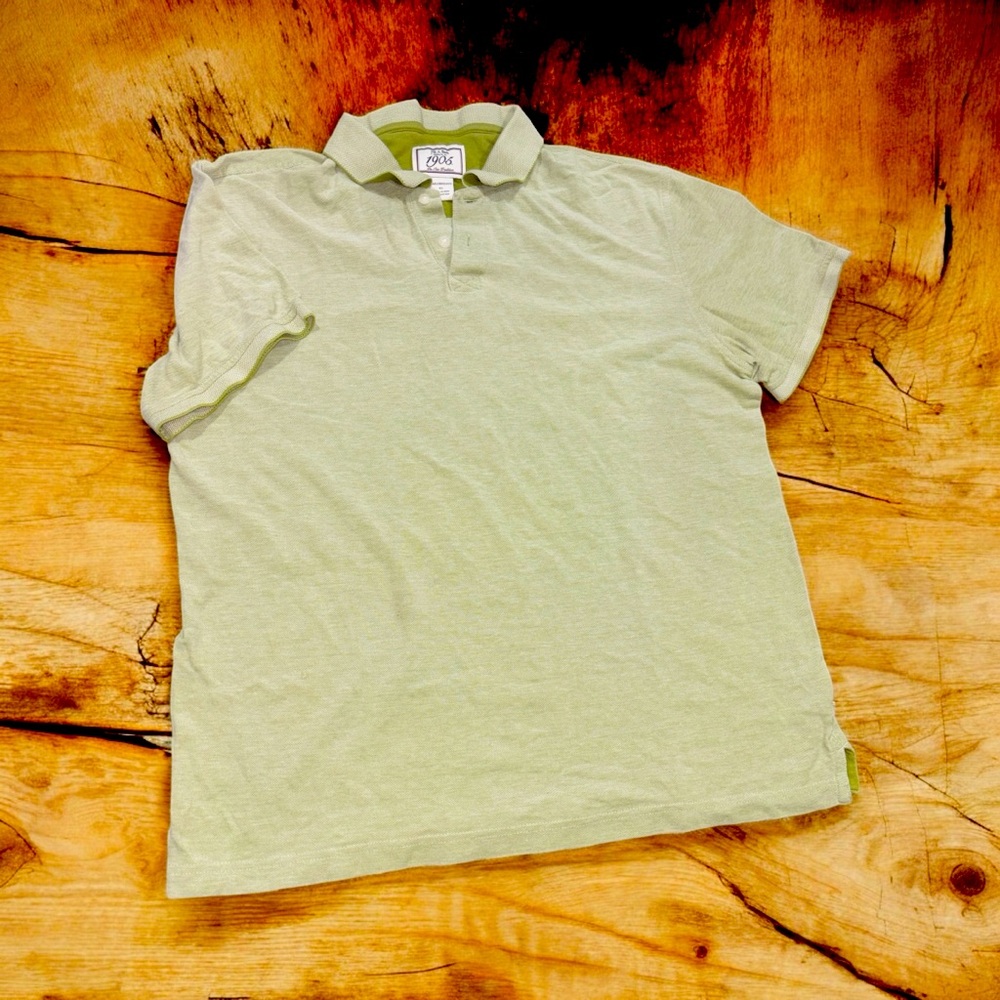 Jos. A. Bank Olive Green Polo Shirt Men’s Size XL Tailored Fit